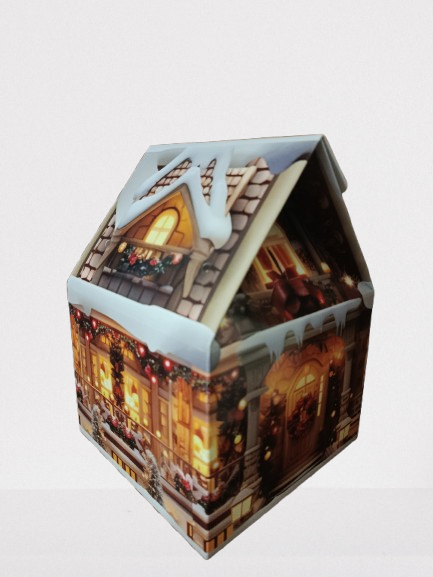 Новорічний подарунок NEW «Різдвяна Хатинка» ТМ Голуба Світс 700 грам